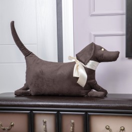 Подушка декоративная Собака Бетти Шоколад