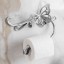 Держатель для туалетной бумаги Бабочка Эир Античное серебро