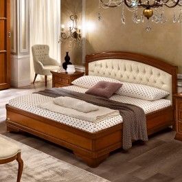 Кровать Torriani Noce Giorgione Capitonne