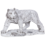 Крадущийся Тигр (скульптура) Белый