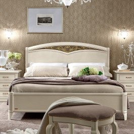 Кровать Nostalgia Bianco Curvo Freggio