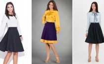 Юбка-солнце клеш – подборка из 120 фото самых модных моделей